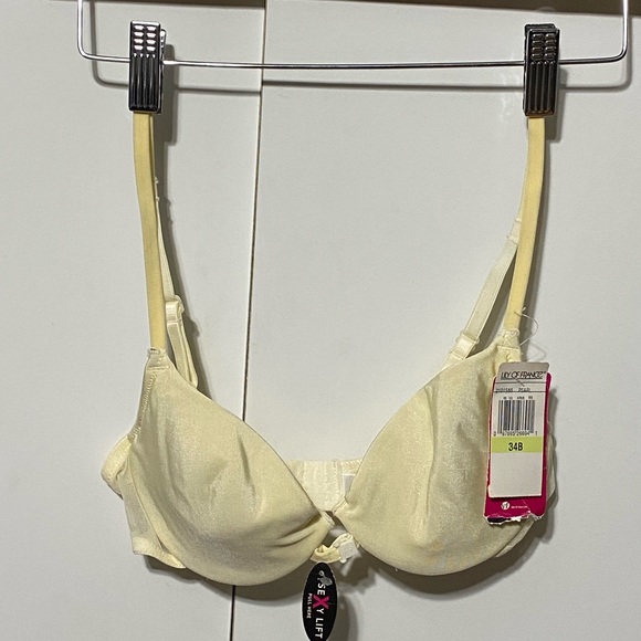 Vintage lily of France bra 34B Tighten up sexy front closure. - Picture 2 of 10